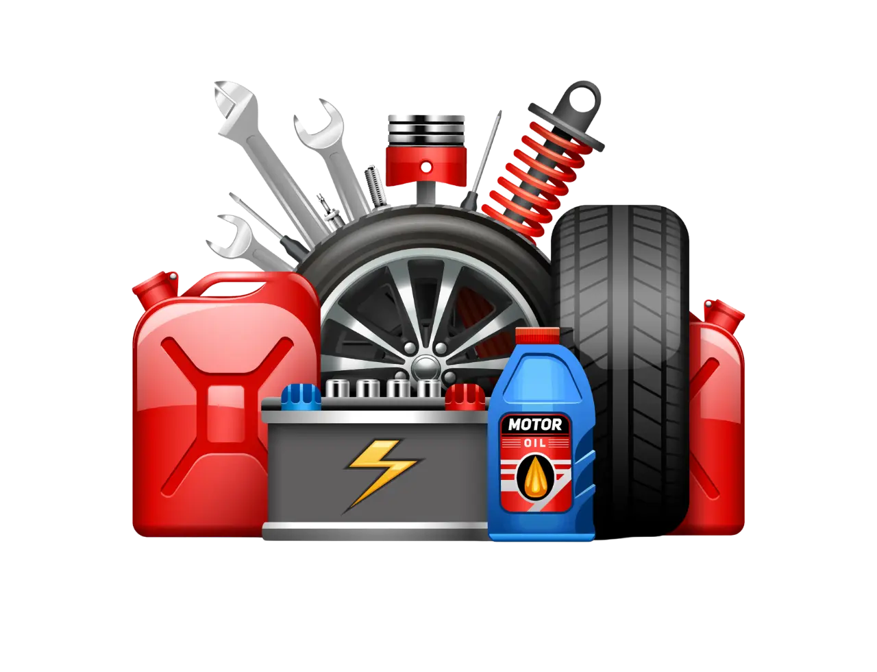 Inventory Tracking and stock parts availability check in billing software dashboard.