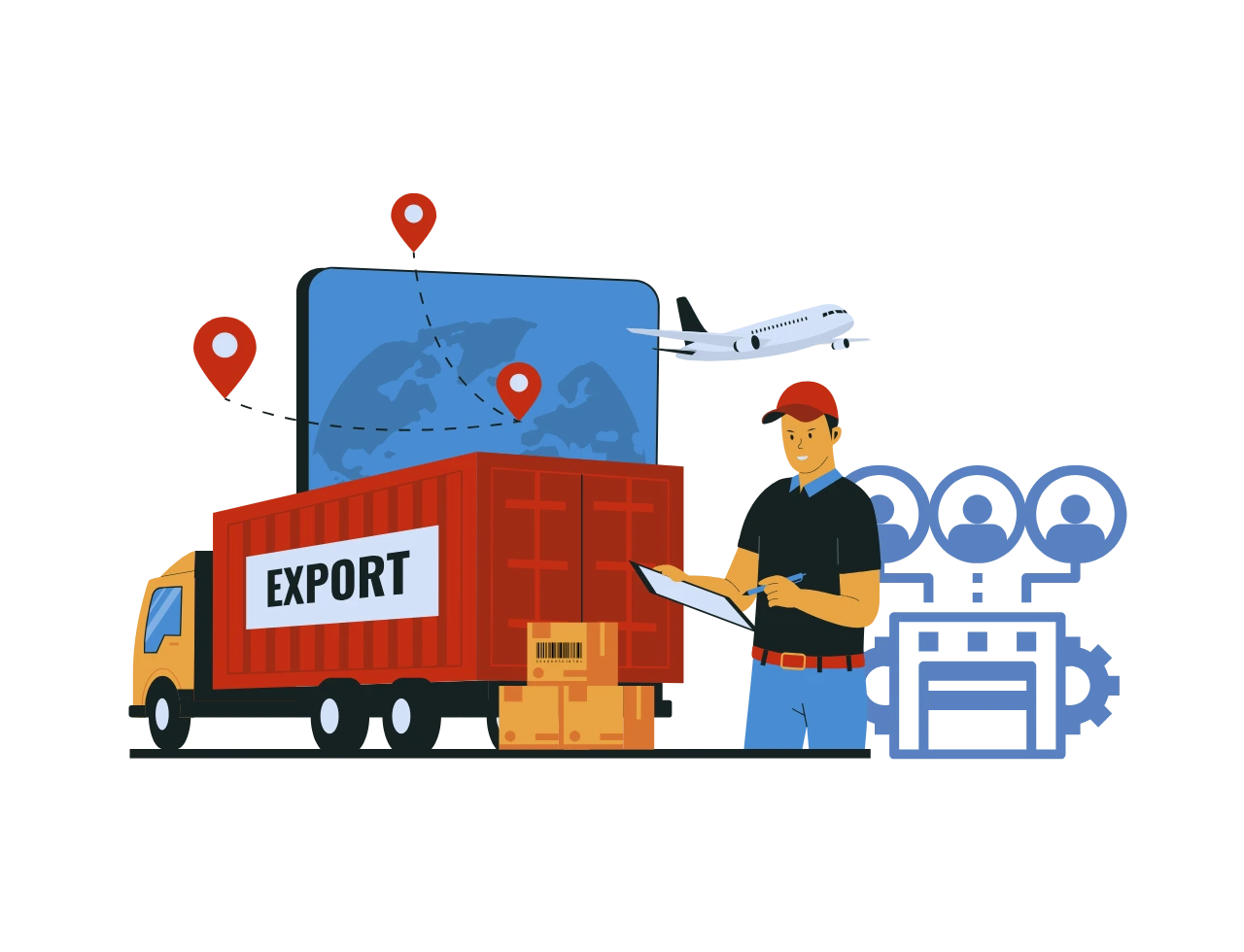 GST compliant manufacturing invoice with HSN codes batch numbers and transport charges