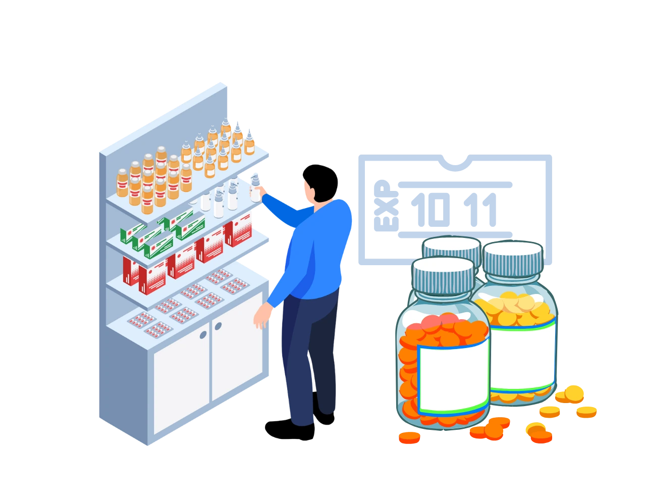Automatic batch and expiry tracking system for medical shop billing software